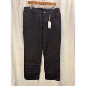 Quince Mens Comfort Stretch 5 Pocket Traveler Pant Dark Charcoal 36 x 30 NWT